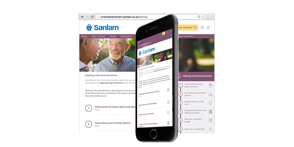 Online Annuity and Pension Fund Management Tool